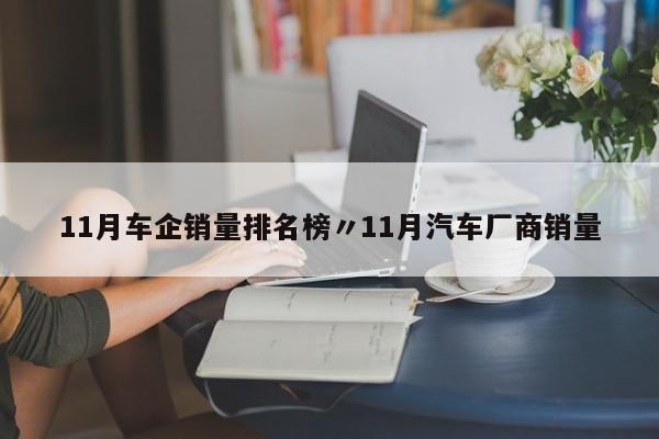 11月车企销量排名榜〃11月汽车厂商销量